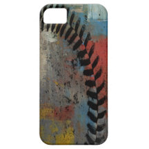 capas de iphone pintadas do basebol capa iPhone 5