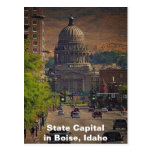 Capital de estado em Boise, Idaho Cartao Postal
