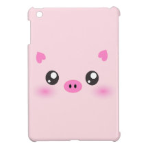 Cara bonito do porco - minimalismo do kawaii