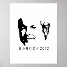 CARA DE GINGRICH 2012 POSTER