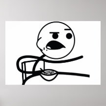 Cara do cereal posters