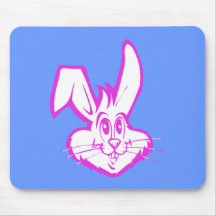 CARA DO COELHO MOUSEPAD