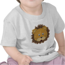 Cara do leão camisetas
