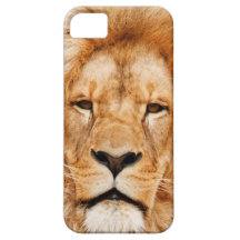 cara do leão do caso do iPhone 5 mal lá Capas iPhone 5 Case-Mate