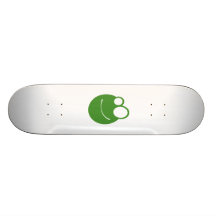 Cara do sapo dos desenhos animados skates personalizados