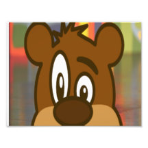 Cara do urso de Brown Fotografias