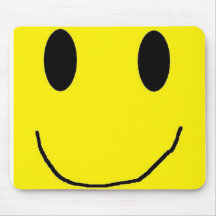 Cara feliz Mousepad (versão Orderable)