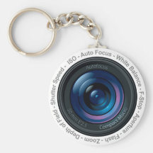 Característica de DSLR Chaveiro