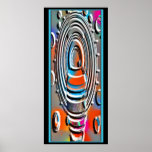 Carbono - poster abstrato