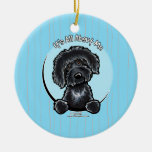 Caribe de Labradoodle IAAM Ornamento Para Arvores De Natal