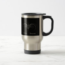 Carolina Paranormal - caneca de viagem