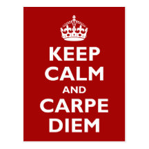 Carpe Diem! Cartoes Postais