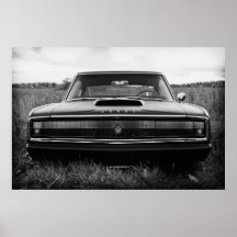 Carregador de 1966 Dodge Posters