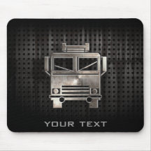 Carro de bombeiros áspero mousepads