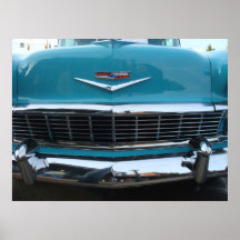 Carro do clássico da cerceta poster