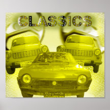carros clássicos posters