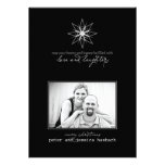 Cartão com fotos do feriado do amor e do riso convite personalizados