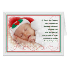Cartão conhecido feito sob encomenda do ø Natal do