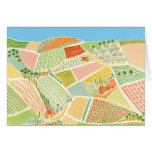 Cartão da arte: Montanhês de Rasteau, Provence, Fr postais