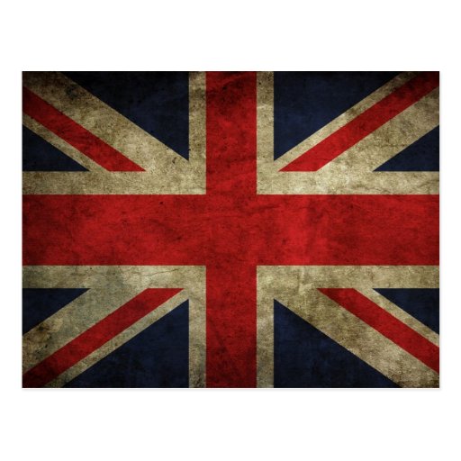 Cartão da bandeira de Inglaterra Cartao Postal de Zazzle.com.br