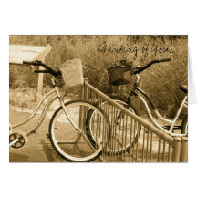 Cartão da bicicleta