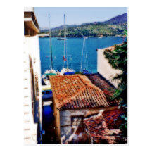 Cartão da ilha de Aegina Cartões Postais