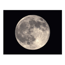 Cartão da Lua cheia Cartoes Postais