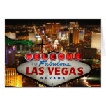 Cartão da tira de Las Vegas