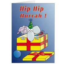 Cartão de aniversário