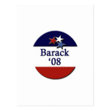 Cartão de Barack Cartão Postal