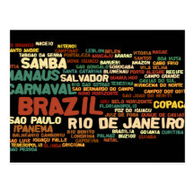 Cartão de BRASIL Cartões Postais