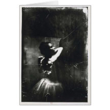 Cartão de Edgar Degas com dançarino de balé