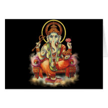 Cartão de Ganesh