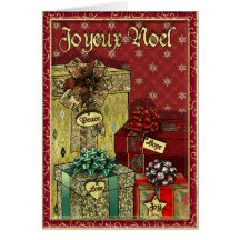 Cartão de Joyeux Noel