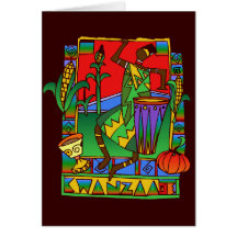Cartão de Kwanzaa