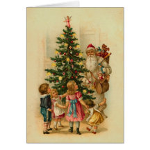 Cartão de Natal de Childs do Victorian