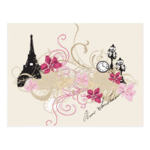 Cartão de Paris Cartão Postal