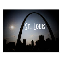 Cartão de St Louis Cartoes Postais