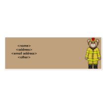 Cartão de visita 6, <name><address><email address>