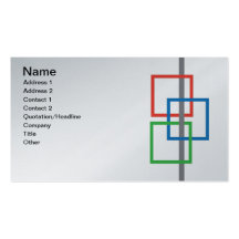 Cartão de visita com logotipo