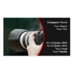 Cartão de visita da fotografia