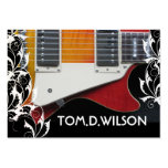 Cartão de visita da guitarra