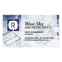 CARTÃO DE VISITA DE ARQUITETO EMPRESA