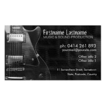 Cartão de visita de "GREyAZ" da GUITARRA