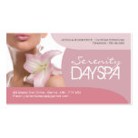 Cartão de visita do Aesthetician