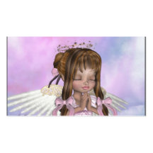 Cartão de visita doce do anjo