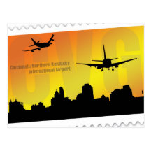 Cartão do aeroporto CVG de Cincinnati Cartao Postal