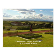 Cartão do campo de golfe de Turnberry Cartoes Postais