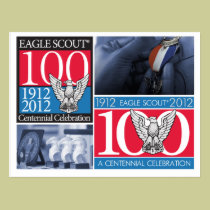 Cartão do Centennial de Eagle Scout cartões postais