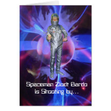 Cartão do Dia das Bruxas do astronauta